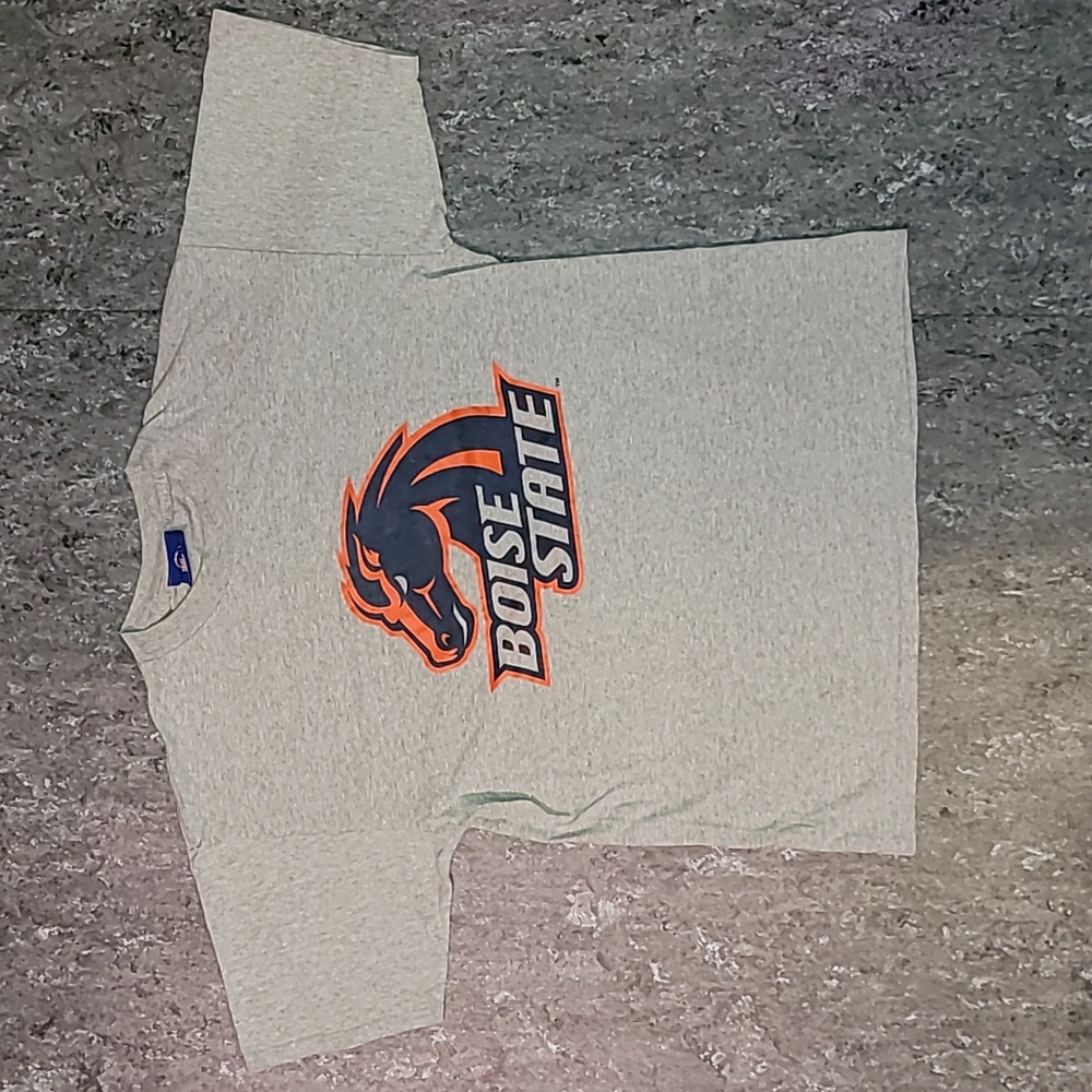 Vintage. Made in USA. Boise State University. 💯 Cotton Tee. Men's size XL